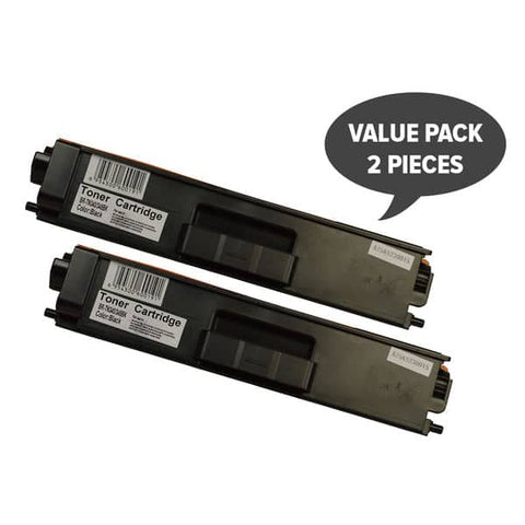 2 x TN-340 Black High Yield Generic Toner