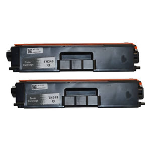 TN-349 Black Premium Generic Toner Set of 2