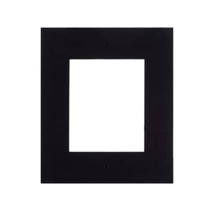 2N IP VERSO FRAME FOR FLUSH INSTALLATION 1 MODULE - BLACK