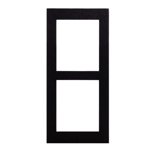 2N IP VERSO - FRAME FOR SURFACE INSTALLATION 2 MODULES - BLACK