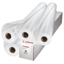 CANON A1 CANON BOND PAPER 80GSM 610MM X 50M BOX OF 4 ROLLS FOR 24 TECHNICAL PRINTERS