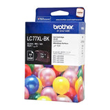 Brother LC-77XLBK Black Super High Yield Ink Cartridge - MFC-J6510DW/J6710DW/J6910DW/J5910DW - up to 2400 pages