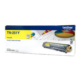 Brother TN-251Y Colour Laser Toner - Yellow, HL-3150CDN/3170CDW/MFC-9140CDN/9330CDW/9335CDW/9340CDW /DCP-9015CDW(1,400 Pages)