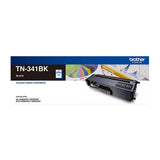 BROTHER TN-341BK Colour Laser-Standard Yield Black Toner to suit HL-L8250CDN/8350CDW MFC-L8600CDW/L8850CDW - 2500 Pages