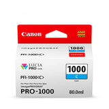 CANON PFI1000 Cyan Ink Cartridge