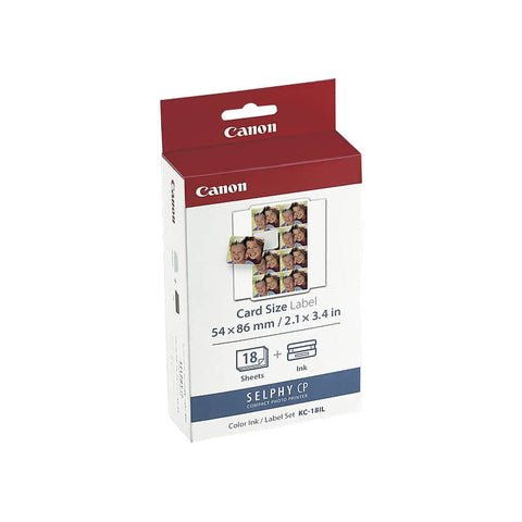 CANON KC18IL Ink & Label Pk