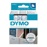 DYMO Blue on White 12mmx7m Tape