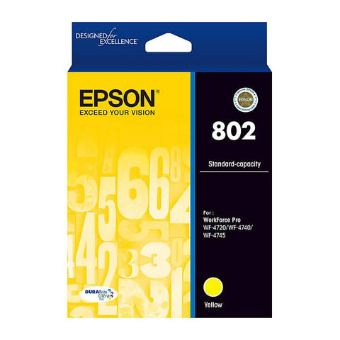 EPSON 802 Yellow Ink Cartridge