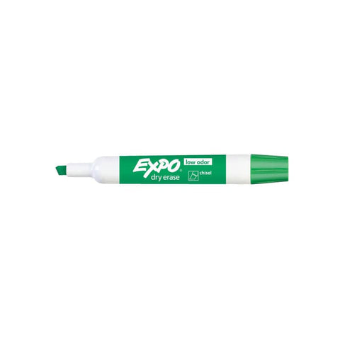 EXPO White Board Marker Blt Tip Green Box of 12