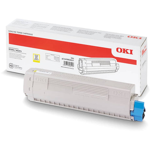 OKI MC853 Yellowlow Toner