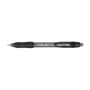 PAPER MATE Profile Ball Pen RT Black Box of 12