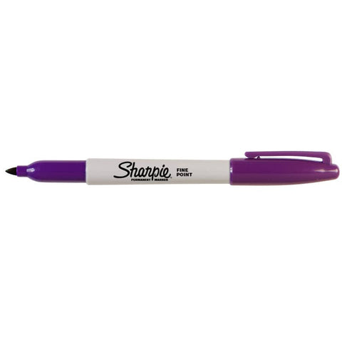 SHARPIE Marker Fine Purple UPC Box of 12