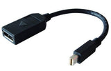 8WARE Mini Display Port DP to Display Port DP 20-pin Male to Female Adapter Cable