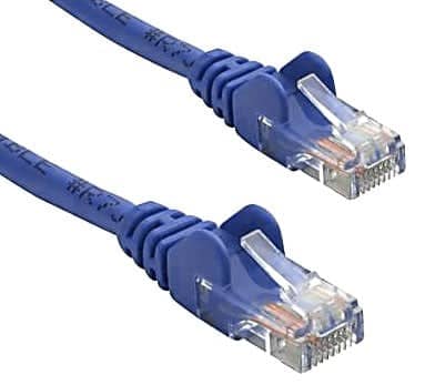 8WARE RJ45M - Blue RJ45M Cat5e Network Cable 25cm