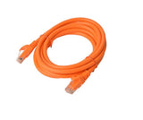 8WARE Cat6a UTP Ethernet Cable 3m Snagless Orange