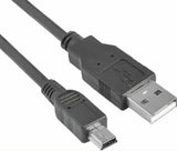 ASTROTEK USB 2.0 Cable 1m - Type A Male to Mini B 5 pins Male Black Colour RoHS