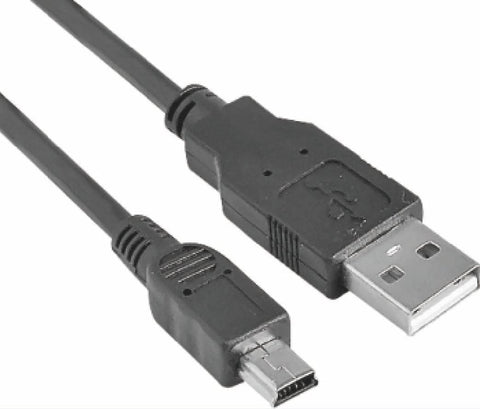 ASTROTEK USB 2.0 Cable 1m - Type A Male to Mini B 5 pins Male Black Colour RoHS