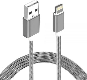 ASTROTEK 1m USB Lightning Data Sync Charger Grey White Color Cable for iPhone 7S 7 Plus 6S 6 Plus 5 5S iPad Air Mini iPod CBAT-USB-IP5