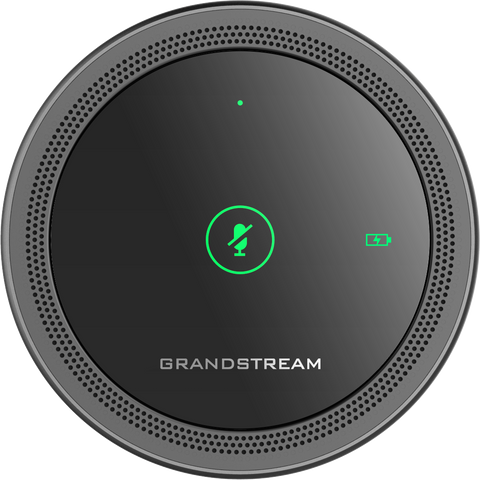 GRANDSTREAM GMD1208 Desktop Wireless Expansion Microphone, Bluetooth, 1500mA Li-ion Battery, 8 Omni Microphones, Opus