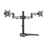 Brateck Dual Monitor Premium Articulating Aluminum Monitor Stand Fit Most 17"-32" Monitors Up to 8kg per screen