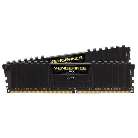 CORSAIR Vengeance LPX 64GB (2x32GB) DDR4 3200MHz C16 1.2V XMP 2.0 Black Aluminum Heat Spreader Desktop Gaming Memory