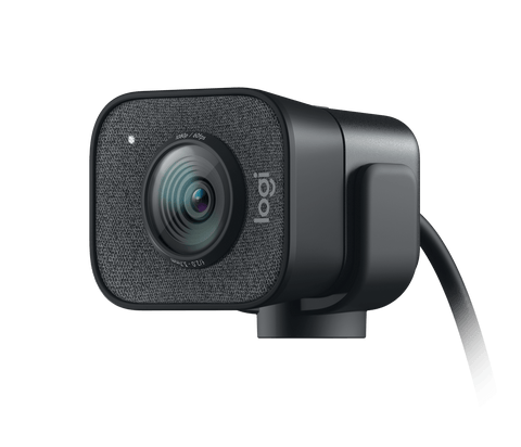 LOGITECH STREAMCAM 1080P HD,BUILT IN MIC,AUTO FOCUS,USB-C,GRAPHITE,, Full HD camera with USB-C for live streaming and content creation