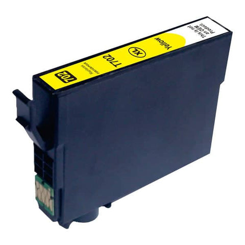 Yellow Compatible Inkjet Cartridge (Replacement for 702XL Yellow)