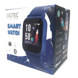 New DGTEC Kids Kidi Smart Watch Fit4Kid App Fitness Sport Galactic Blue