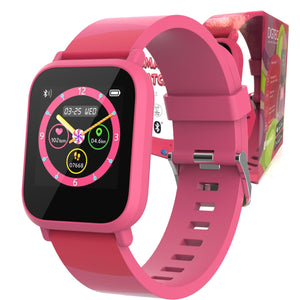 New DGTEC Kids Kidi Smart Watch Fit4Kid App Sport IP68 Pink Candy
