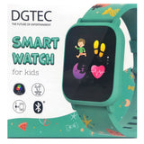 New DGTEC Kids Kidi Smart Watch Fit4Kid App Fitness Sport Tropical Green