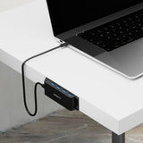 mbeat Mountable 4-Port USB-C Hub