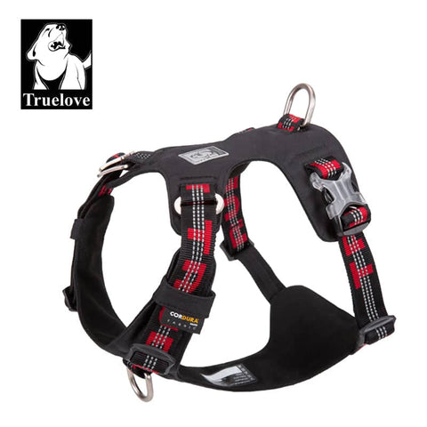 Lightweight 3M reflective Harness Black 2XS