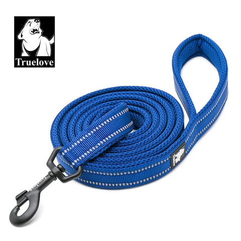 Reflective Pet Leash 2 meters Royal Blue S