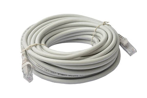 AKY CAT6A 10M METRE GREY GIGABIT NETWORK PATCH LEAD (CAT5E/CAT6)