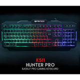 HUNTER PRO K511 Backlit Pro Gaming Keyboard