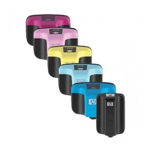 Compatible Premium Ink Cartridges 02  Ink Cartridge Set of 6 (Bk/C/M/Y/Pc/Pm) - for use in HP Printers