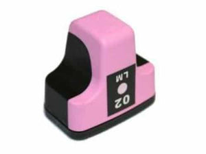 Compatible Premium Ink Cartridges 02  Light Magenta Ink Cartridge - for use in HP Printers