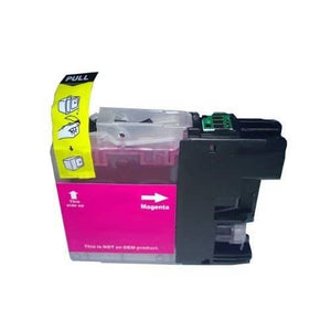 Compatible Premium Ink Cartridges LC133M XL High Yield Magenta  Inkjet Cartridge - for use in Brother Printers