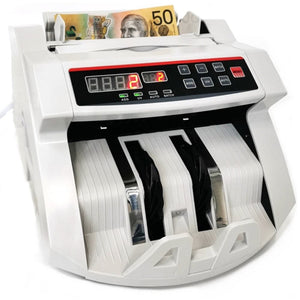 Automatic Australian Money Bill Banknote Cash Counter Machine +Digital Display