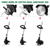 3in1 Cordless Grass Trimmer Grass Lawn Brush Cutter Whipper Snipper with 1 Battery