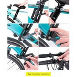 Mounted Bike Front Child Seat Top Tube Bicycle Detachable Kids Seat Armrest Kit