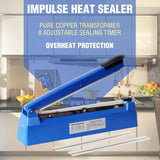 300mm Impulse Heat Sealer Sealing SAA Machine Electric Plastic Poly Bag