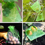 100PCS 20*30cm Fruit Net Bags Agriculture Garden Vegetable Protection Mesh Insect Proof