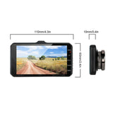 4" Touch Car Dash Camera Cam Front and Rear Dual Recorder Camera 1080P FHD Video