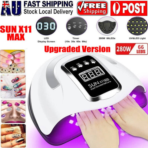 Nail Lamp UV LED Light Professional Nail Polish Dryer Art Gel Curing Device