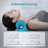 Neck Traction Pillow Neck Stretcher Original Cloud Shape Cervical Pain Relief