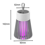 Electric Mosquito Killer Lamp Rechargeable Insect Catcher Fly Bug Zapper Trap LED UV Mozzie