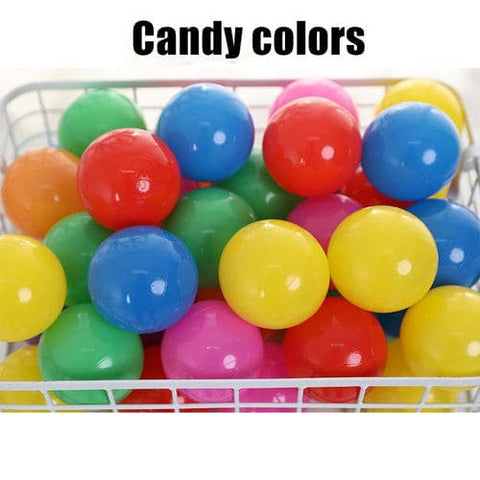 100X Ocean Balls Ball Pit Kids Baby Play Plastic Soft Toy Colourful Playpen Fun