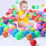 100X Ocean Balls Ball Pit Kids Baby Play Plastic Soft Toy Colourful Playpen Fun