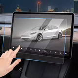 Tesla Model 3/Y Navigation Screen Tempered Glass Screen Protector Clear Matte Finish